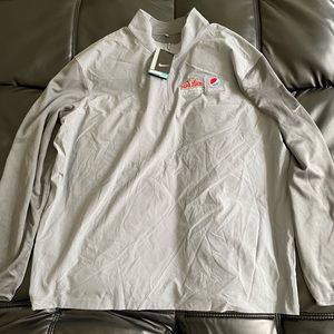 Nike X Papa Johns half zip track jacket XXL